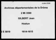 2 janvier 1614-24 mai 1615