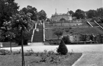 Valence.- Les escaliers du parc Jouvet.