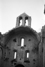 Aleyrac. - La nef du prieuré Notre-Dame-la-Brune, ruiné en 1385.