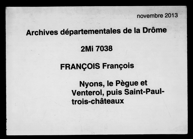 5 janvier 1658-3 juillet 1667