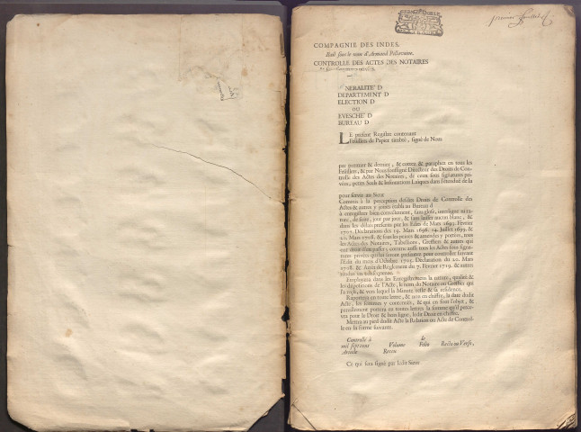 3 juillet 1720-14 septembre 1721