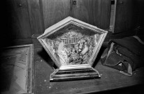 Rochebrune. - Crèche dans la sacristie de l'église Saint-Michel.