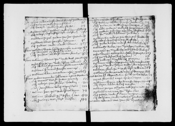 Répertoire général. (7 septembre 1681-29 août 1724).