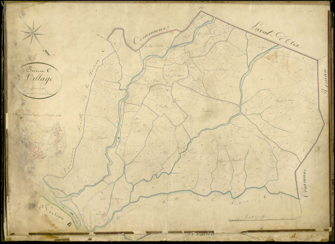 Section C2, Village (le) . Village (agrandissement).