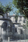 L'abside de la cathédrale Saint-Apollinaire.