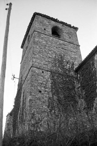 Gigors-et-Lozeron. - Le clocher de l'église Saint-Pierre.