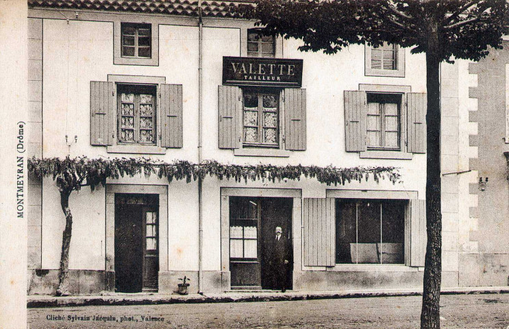 La boutique de monsieur Valette tailleur, Grande Rue.