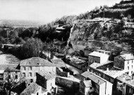 Grâne.- Vue aérienne du village.