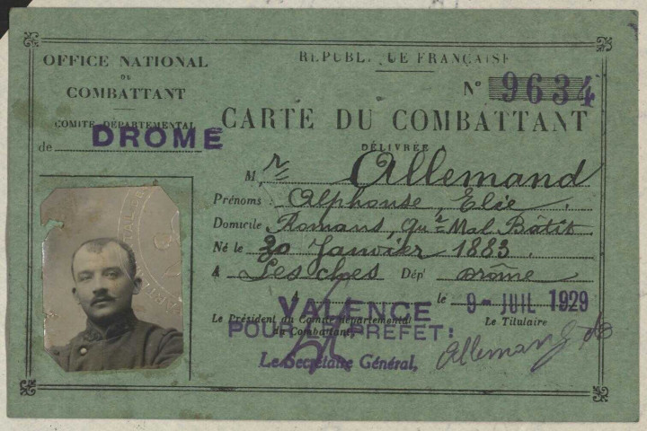 Allemand, Alphonse Élie
