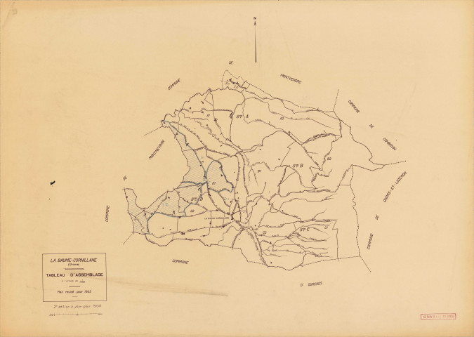 Tableau d'assemblage. 1965.