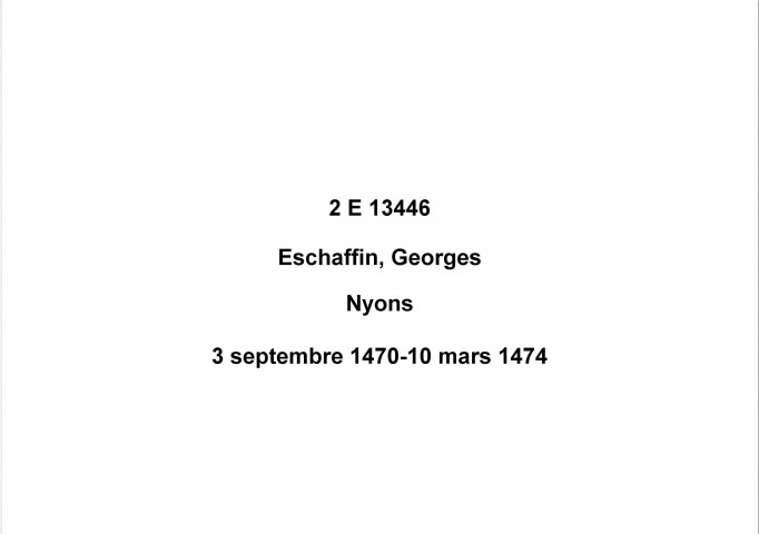 Justice seigneuriale de Venterol (1470-1473) (3 septembre 1470-10 mars 1474).