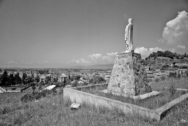 Puy-Saint-Martin.- Statue de la vierge.