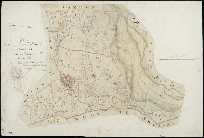 Section B, Village (le).