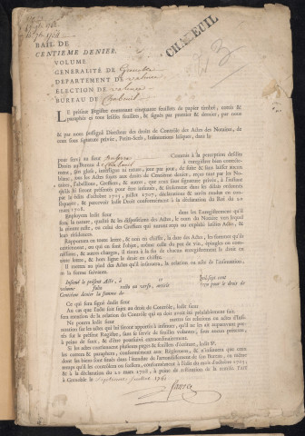 26 octobre 1762-14 septembre 1764