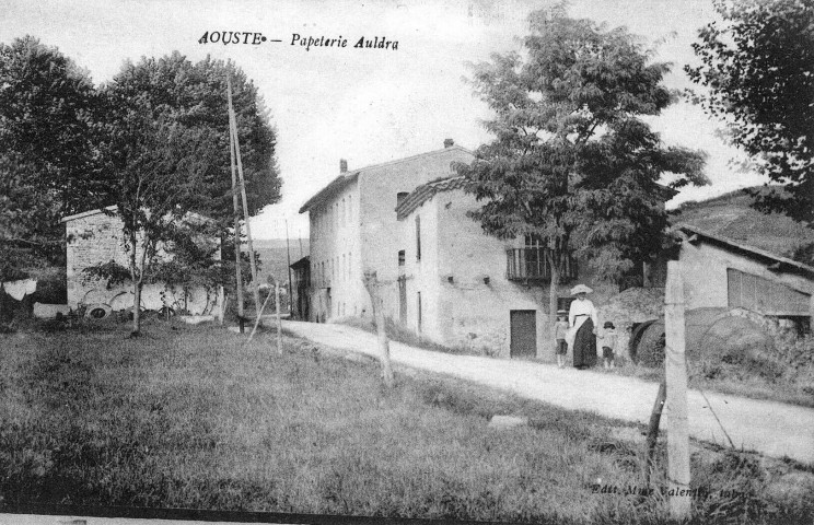 La papeterie Audra.