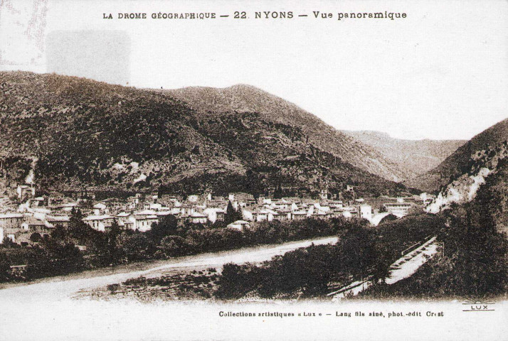 Vue générale de la ville.