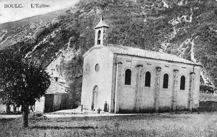 Boulc.- L'église saint-Martin.