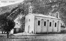 Boulc.- L'église saint-Martin.