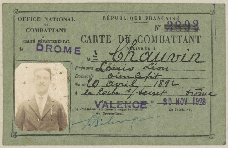 Chauvin, Louis Léon