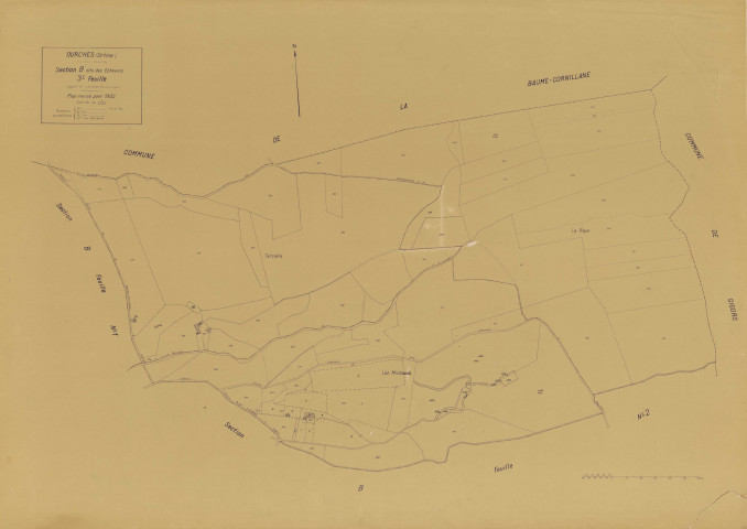 B3, Les Échevins. 1932.