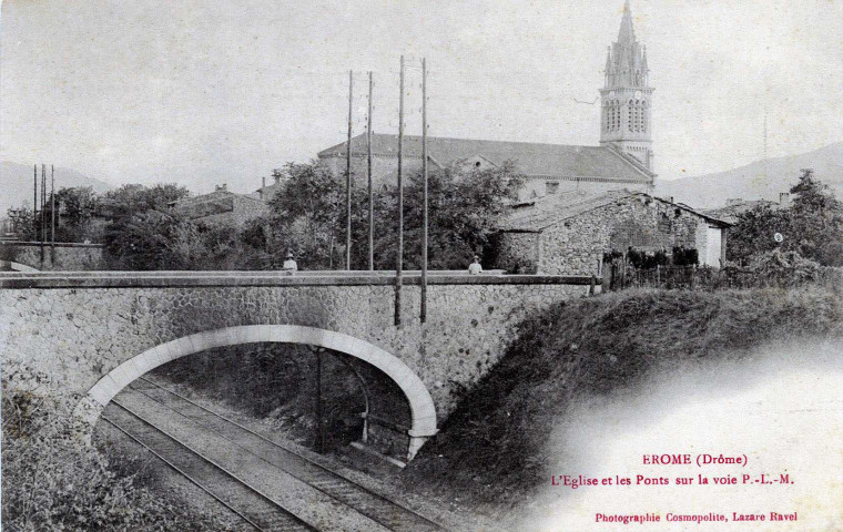 Érôme.- L'église Saint-Martin.