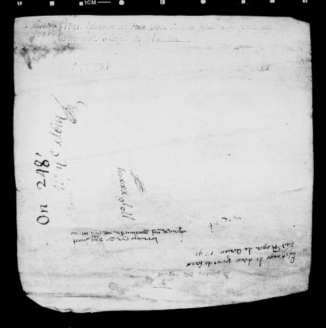 Échange de terre avec Roger, seigneur de Clérieux.