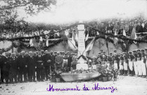 Inauguration du monument aux morts.