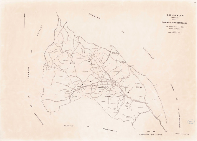 Tableau d'assemblage. 1988.