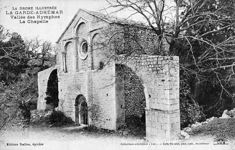 La Garde-Adhémar. - La chapelle Notre-Dame des Nymphes.