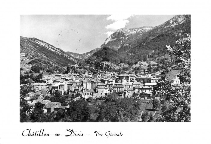 Vue générale de la ville.