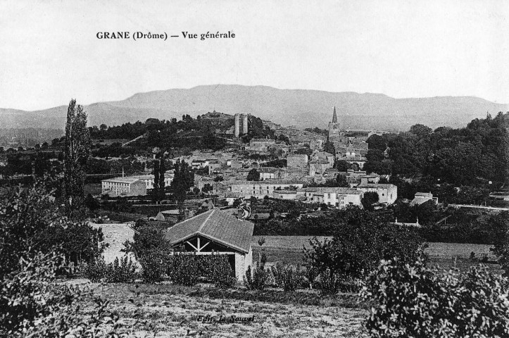 Grâne.- Vue du village.