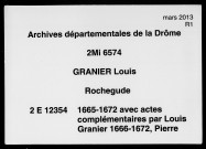 novembre 1665-7 décembre 1672