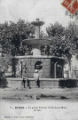 La Grande Fontaine de l'actuelle place de la Libération.
