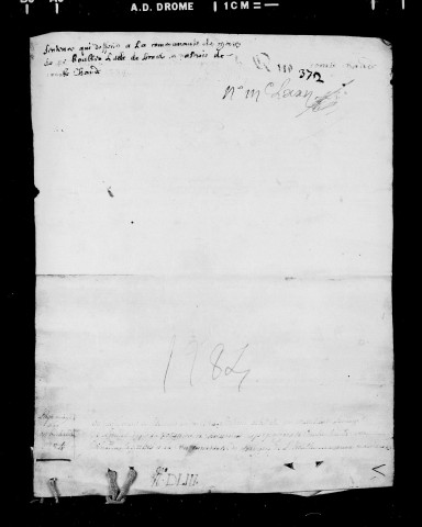 Sentence arbitrale contre la communauté de Charpey, par Aynard de Chabrillan, chevalier et Guillaume Bajuli, châtelain de Crest.