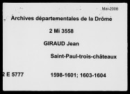 26 mai 1598-6 avril 1604