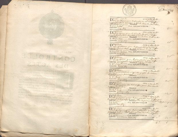 16 avril 1714-27 avril 1716