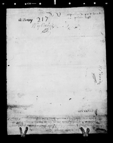 Donation par Pierre Pilosi, Guigon Bernardi, Hugues Pilosi, chanoines de Valence.