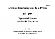 15 décembre 1655-17 février 1657