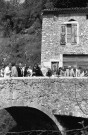 Châtillon-en-Diois.- Journée de l'association Histoire Archives Drômoises, la visite du village.