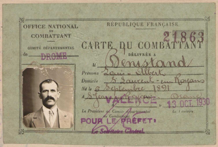 Bénistant, Louis Albert