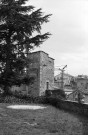 Étoile-sur-Rhône.- La terrasse du château des Poitiers.