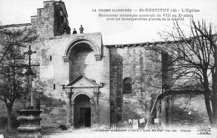 L'église Saint-Restitut.