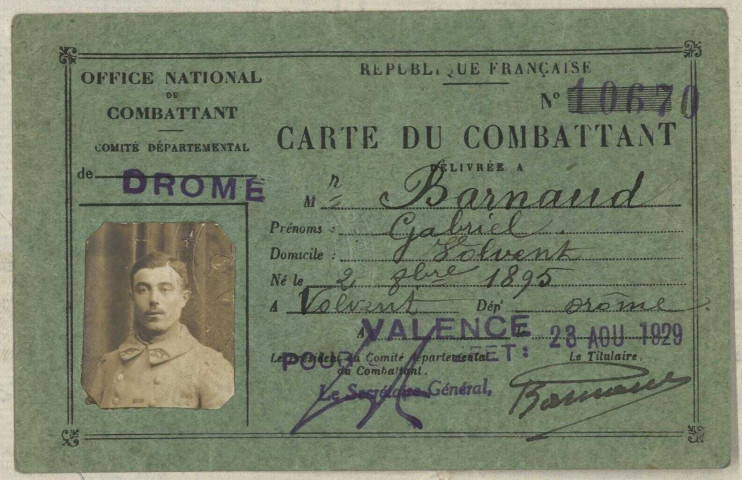 Barnaud, Gabriel Jean Antoine