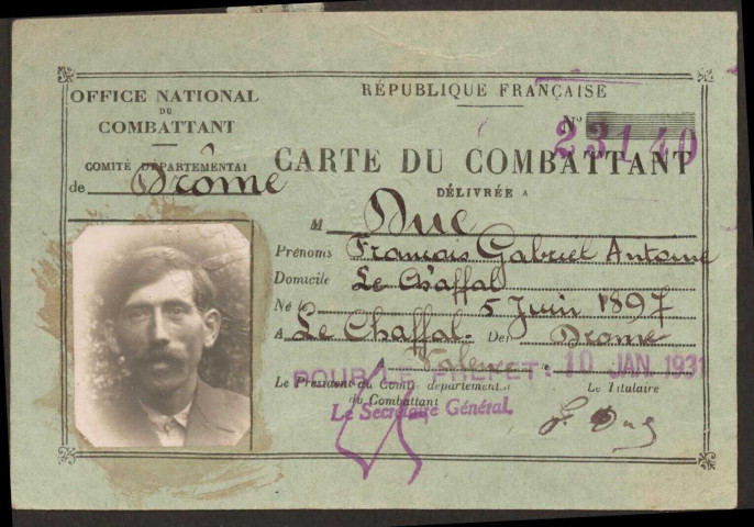 Duc, François Gabriel Antoine