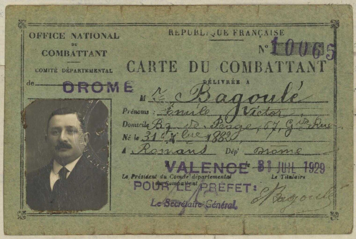 Bagoulé, Émile Victor