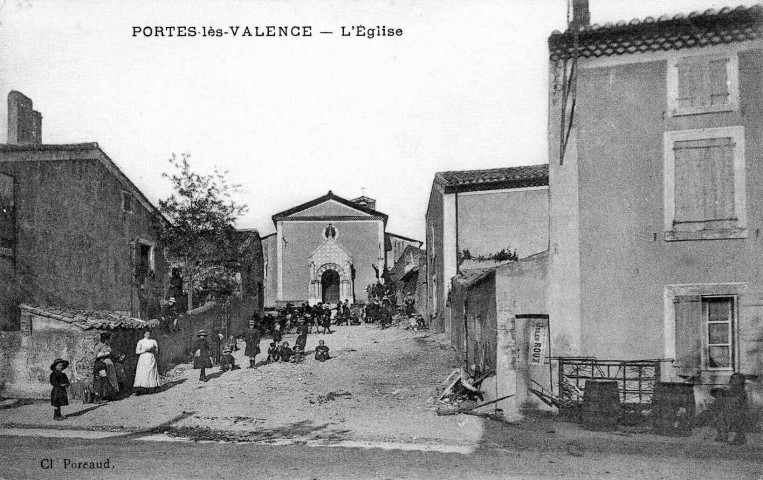 L'église rue Voltaire.