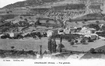 Vue générale du village.