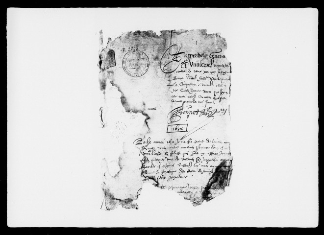 Répertoire général (1632-1787).