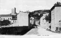 Crest. - Rue des Alpes.