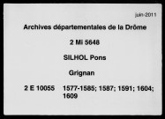 1er janvier 1577-2 janvier 1609